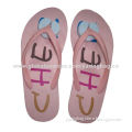 Women's Flip-flops, Made of EVA, Comfortable to Wear, Customized Colors Welcomed